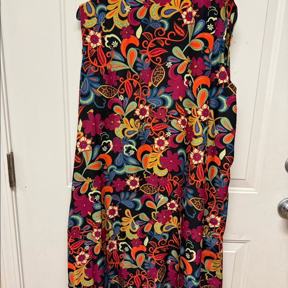 LuLaRoe | Women’s Colorful Floral Duster - Picture 3 of 3